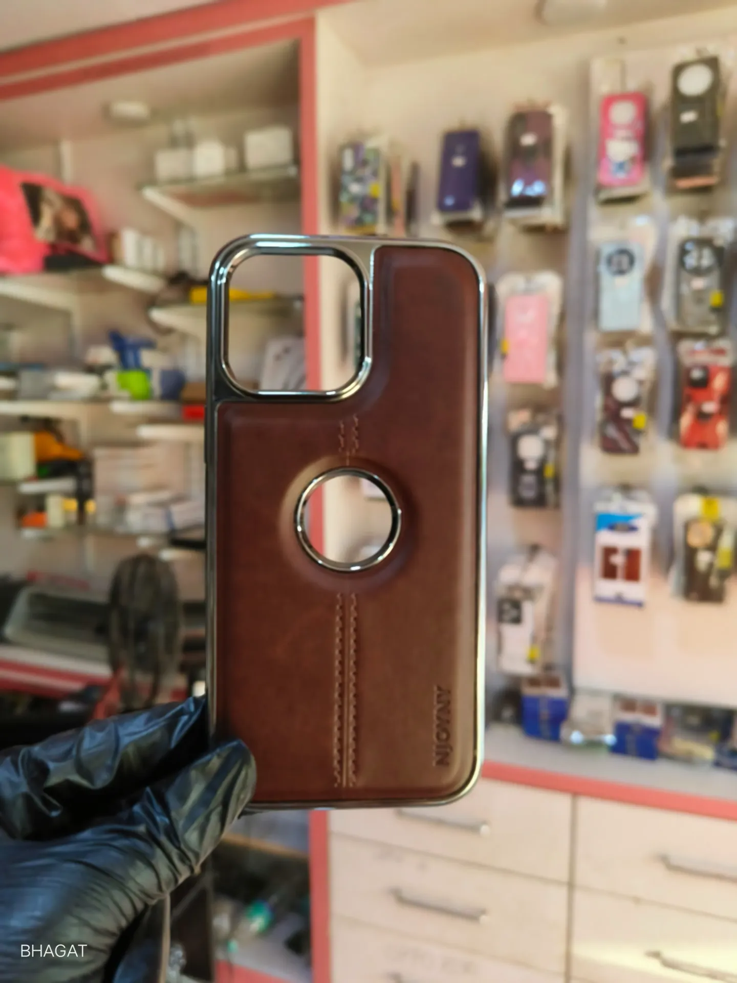 NY Leather Case -iPhone 16 pro max