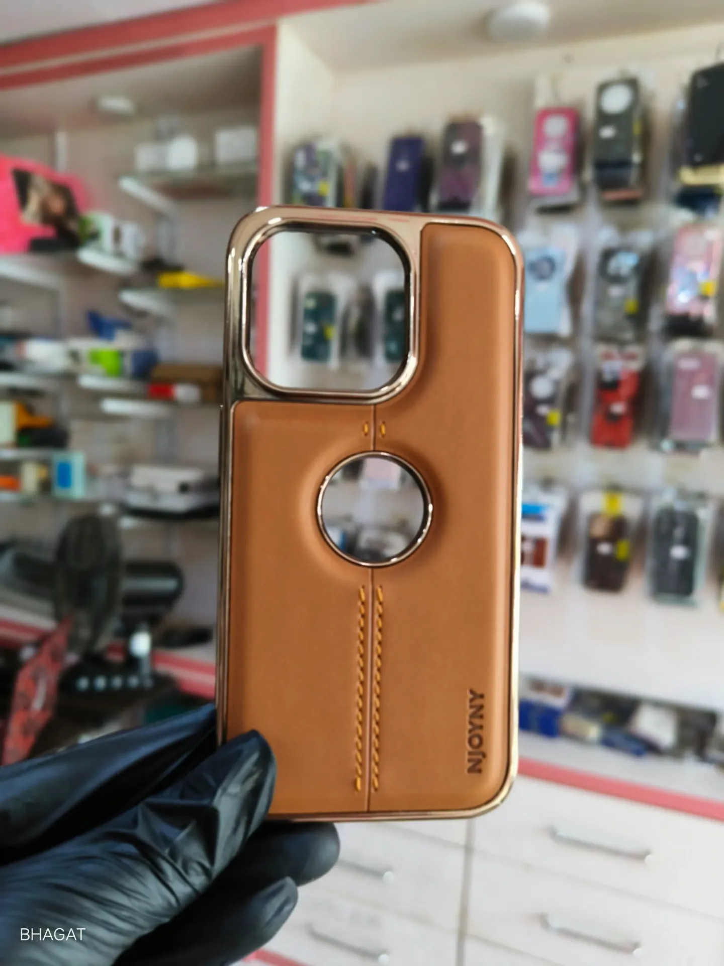 NY Leather Case - iphone 15 pro
