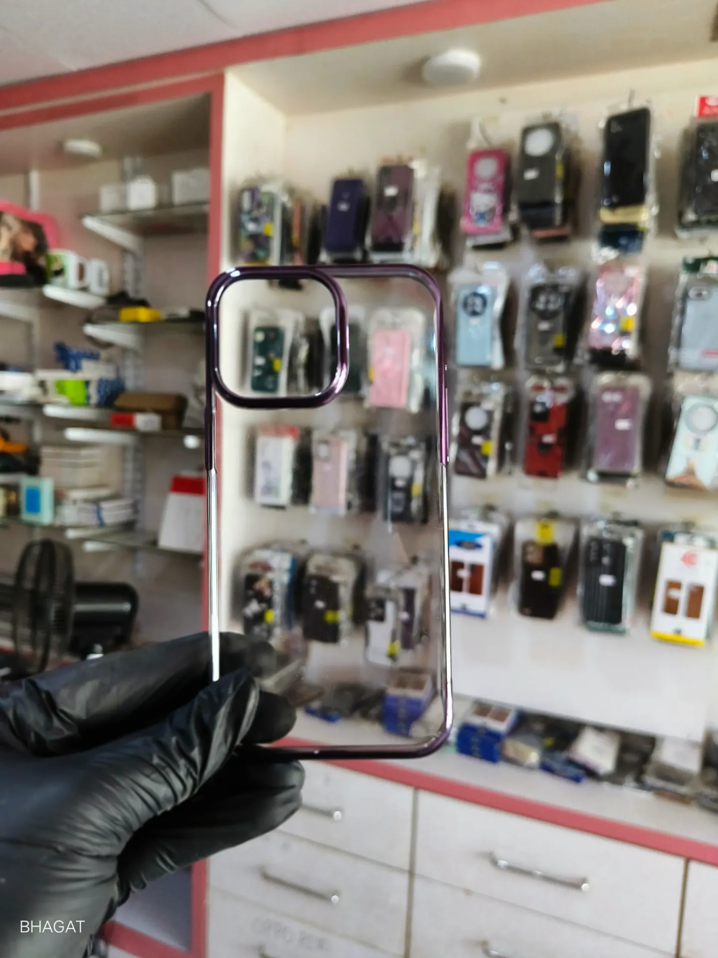Hard transparent Anti yellow case - iphone 15 pro max