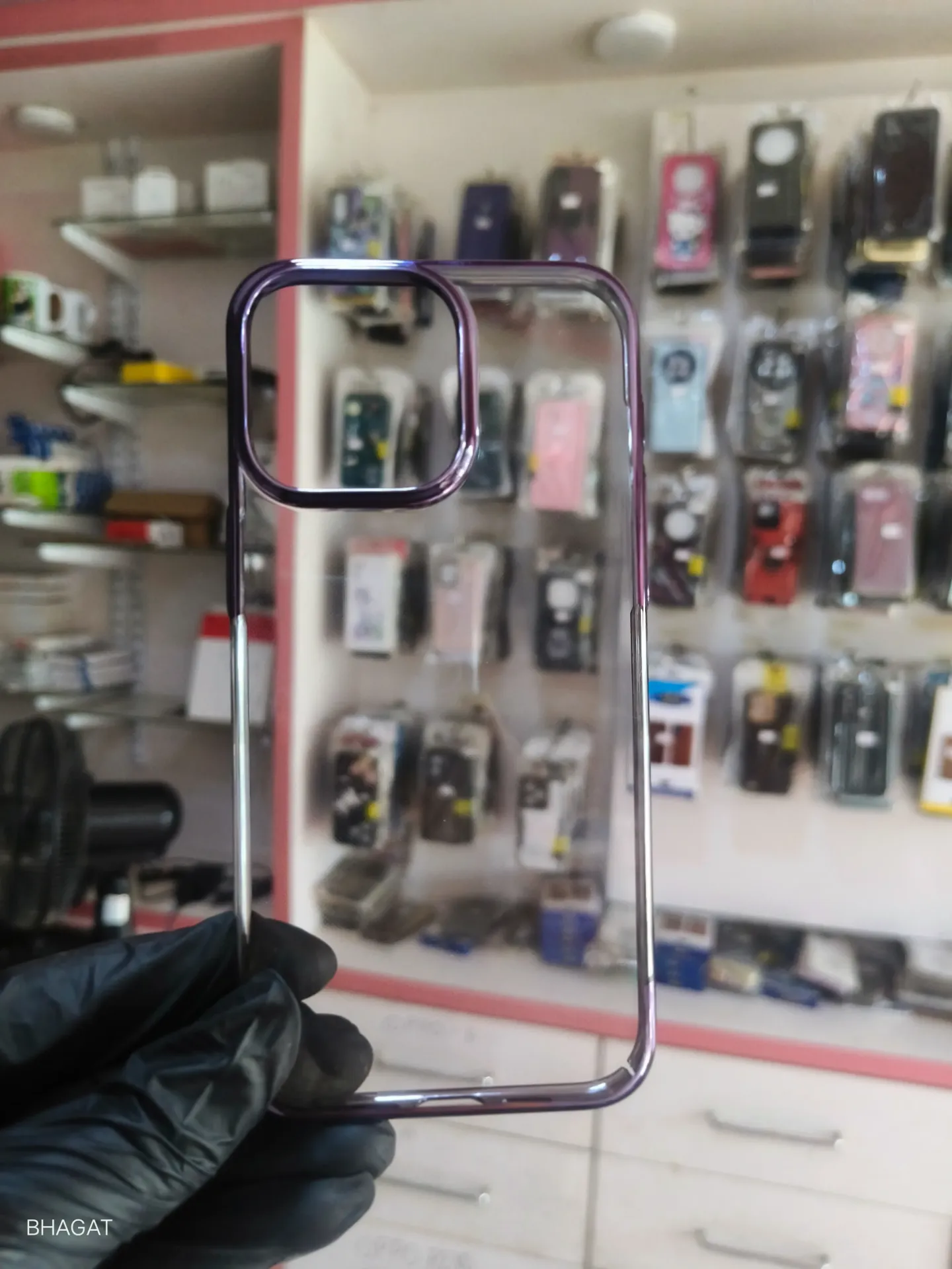Hard transparent Anti yellow case - iphone 15 pro max