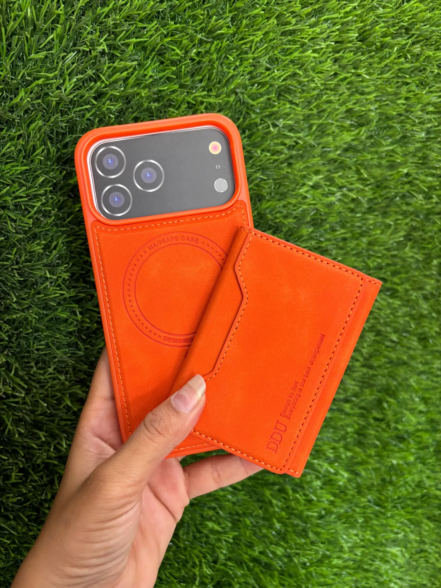 DDU Wallet case -Orange - iphone 17 pro max
