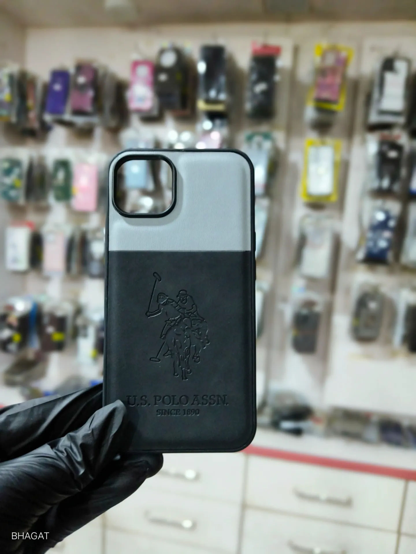 US polo leather case - iphone 14/13