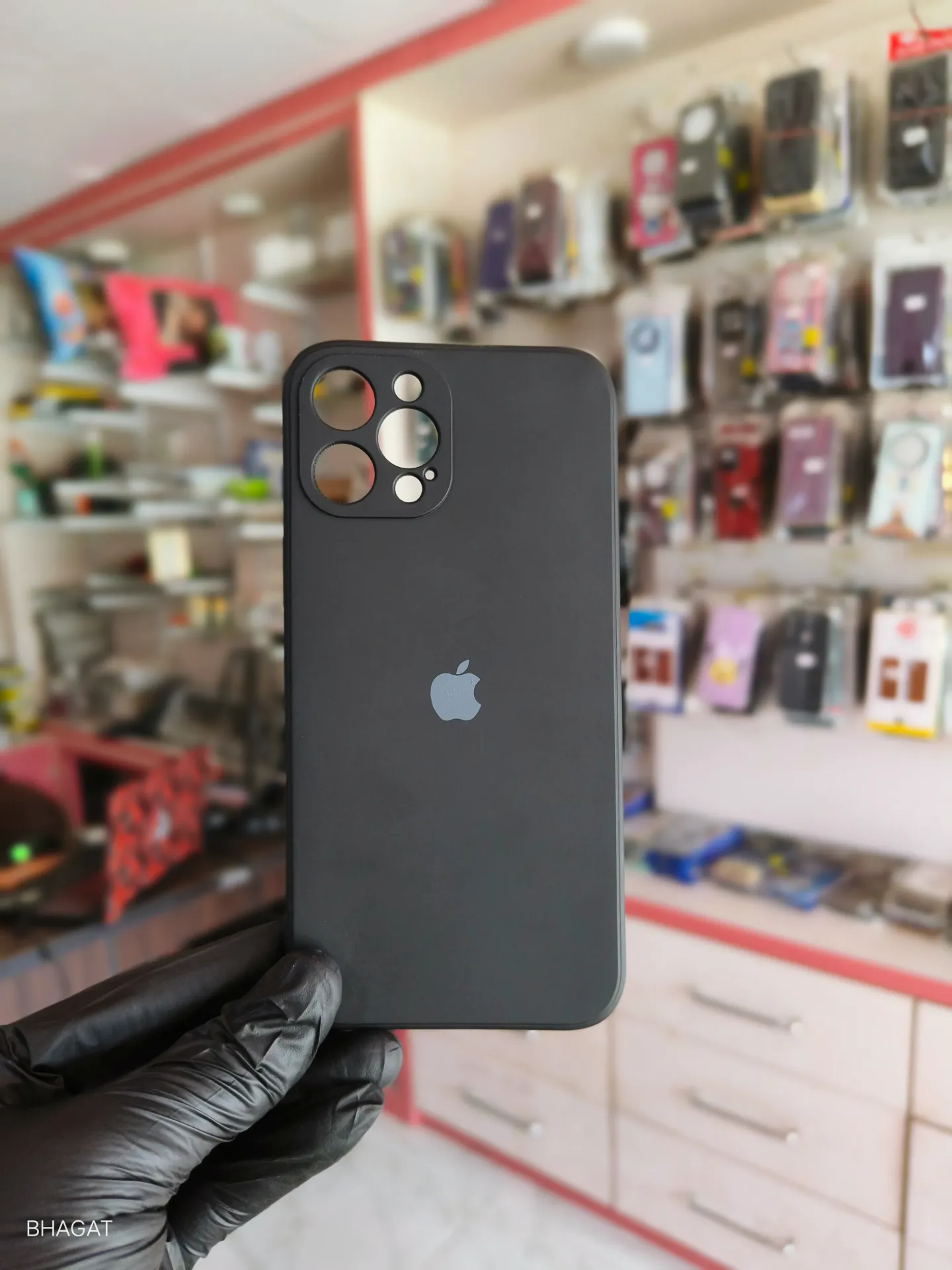 Silicon case iphone logo- iphone 13 pro max
