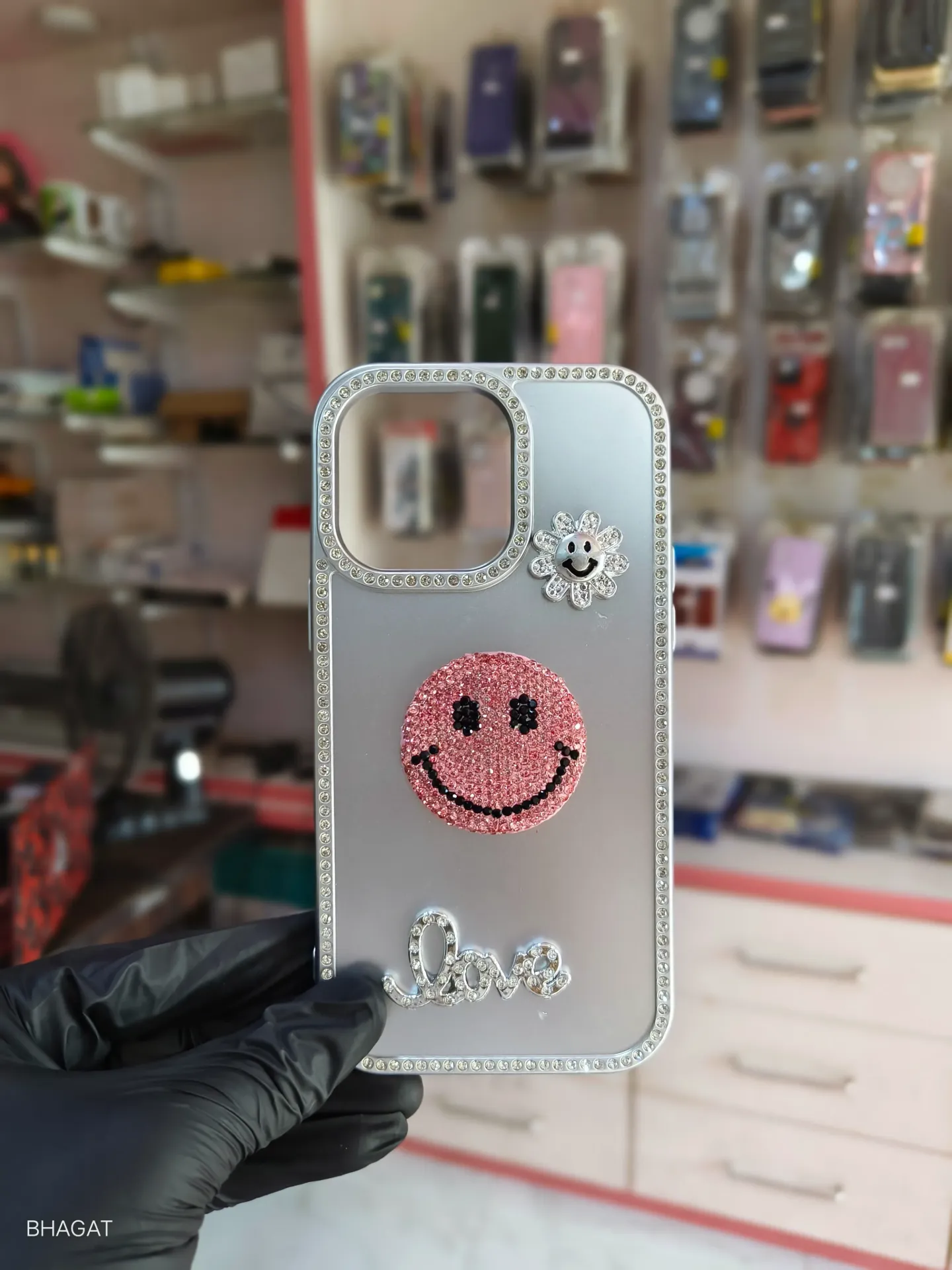 Dimond girlish case - iphone 14 pro max