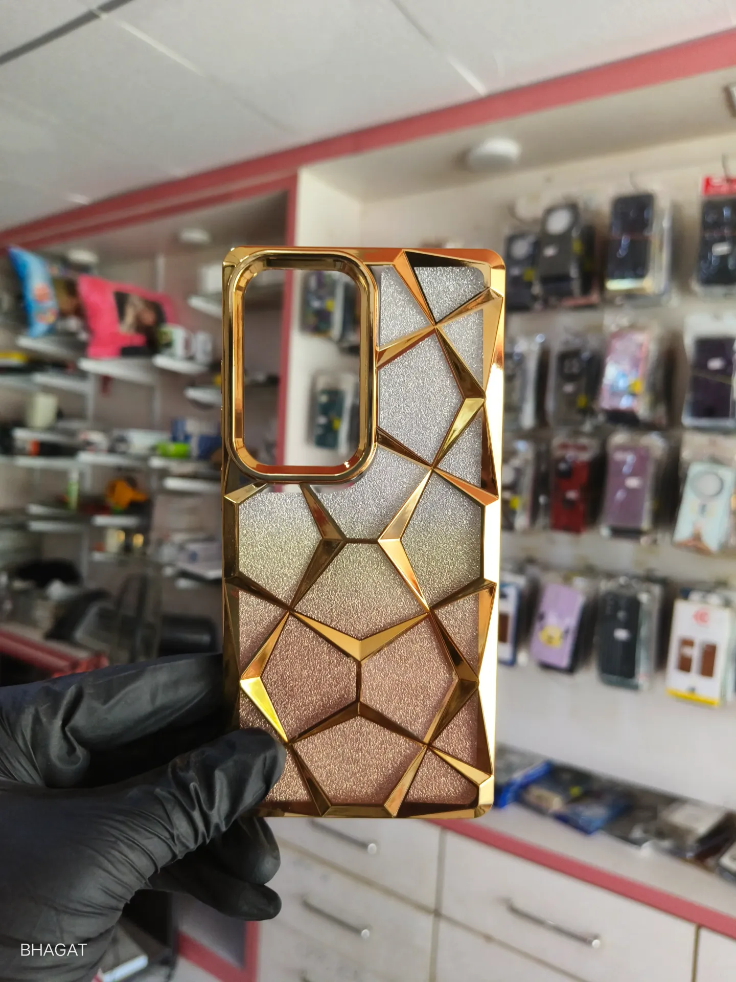 Dimond shape girlish case - S25 ultra