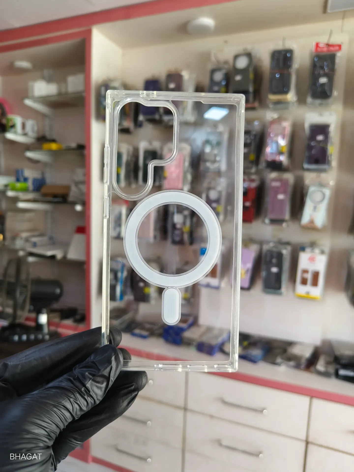 Transparent case with magsafe - S24 ultra