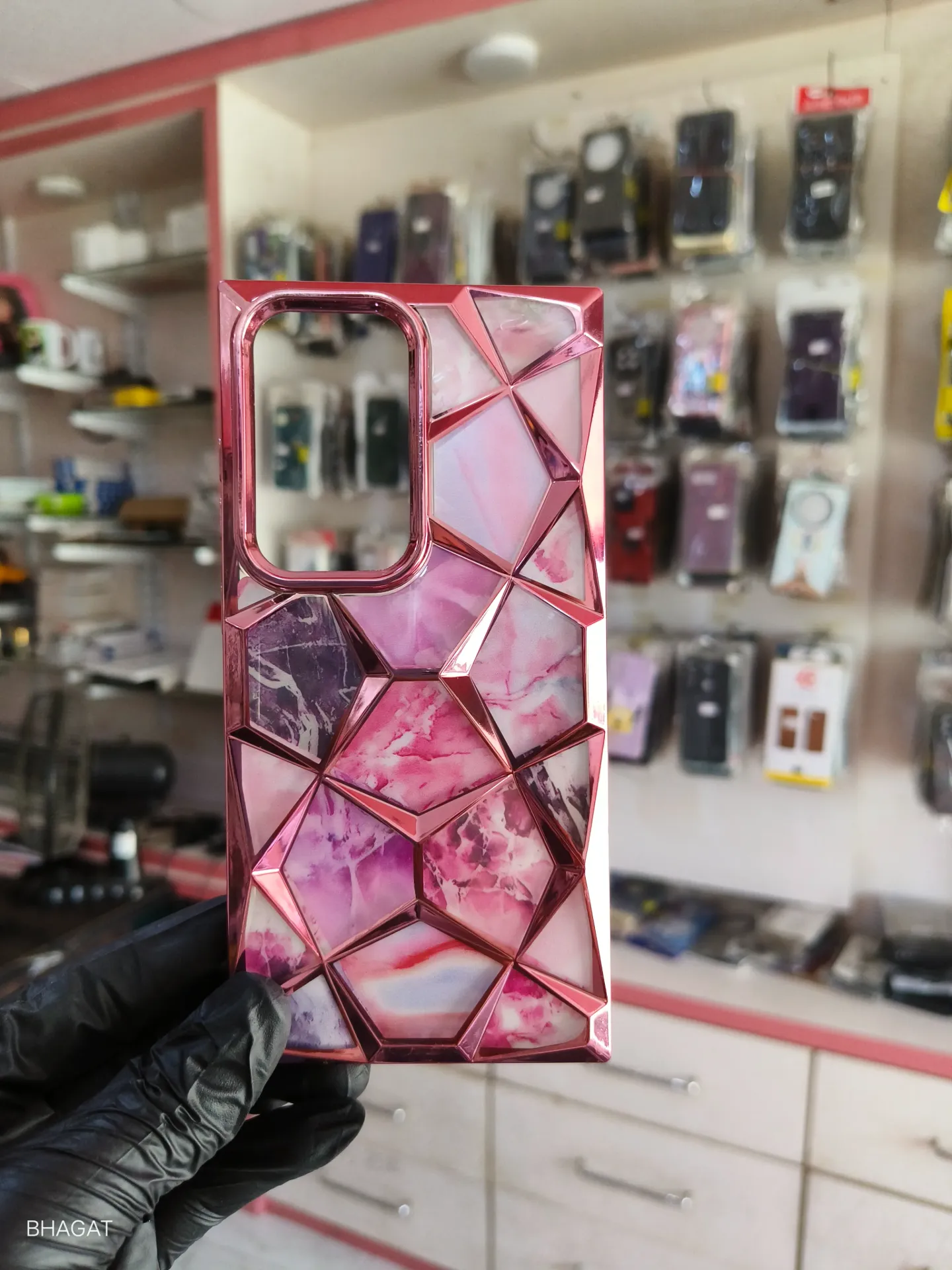 Dimond shape girlish case - S24 ultra
