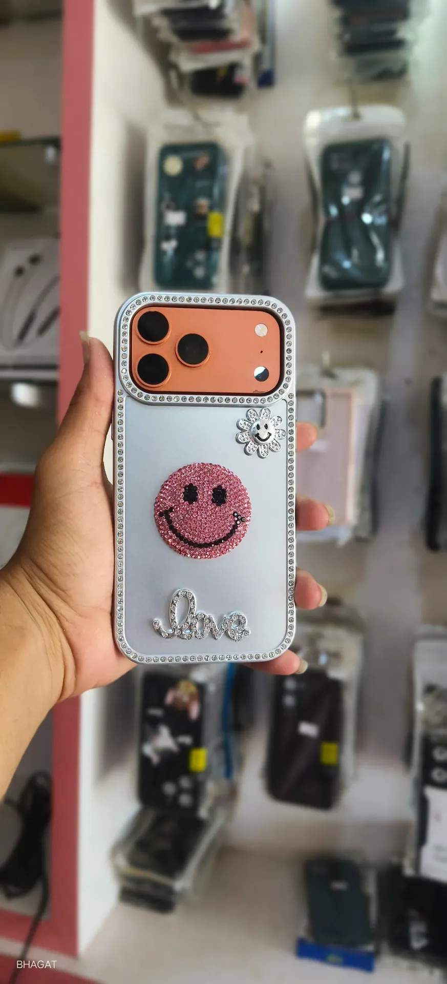 Handmade dimond case - iphone 17 pro max