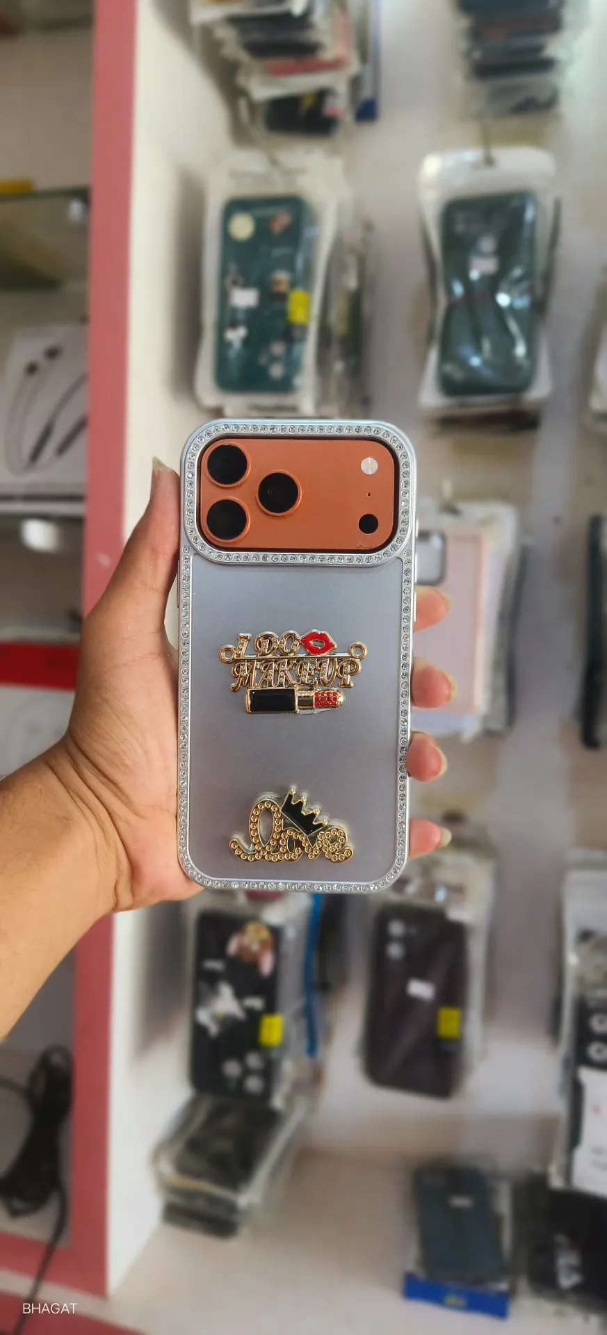 Handmade dimond case