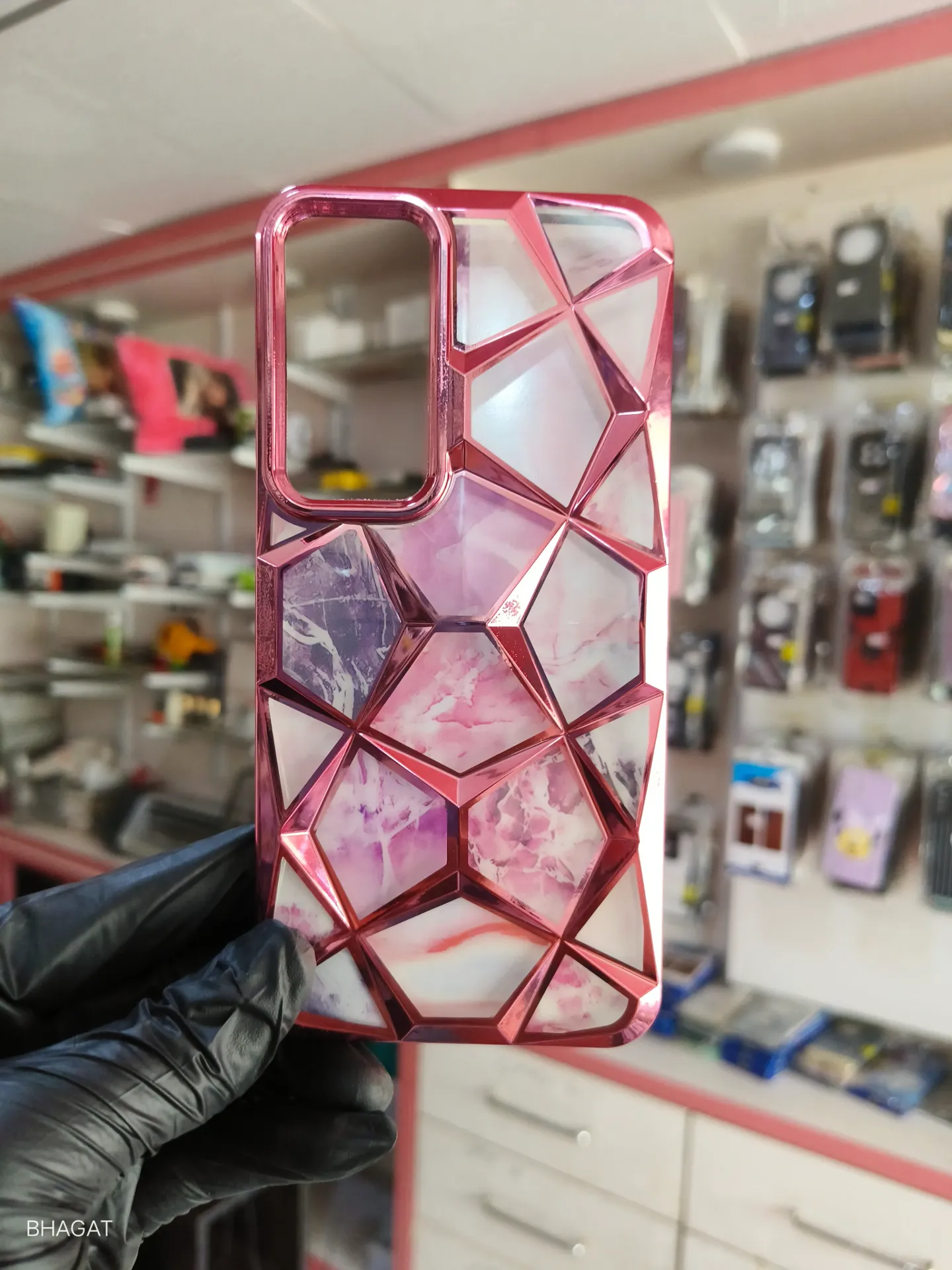 Dimond shape girlish case - S24 FE