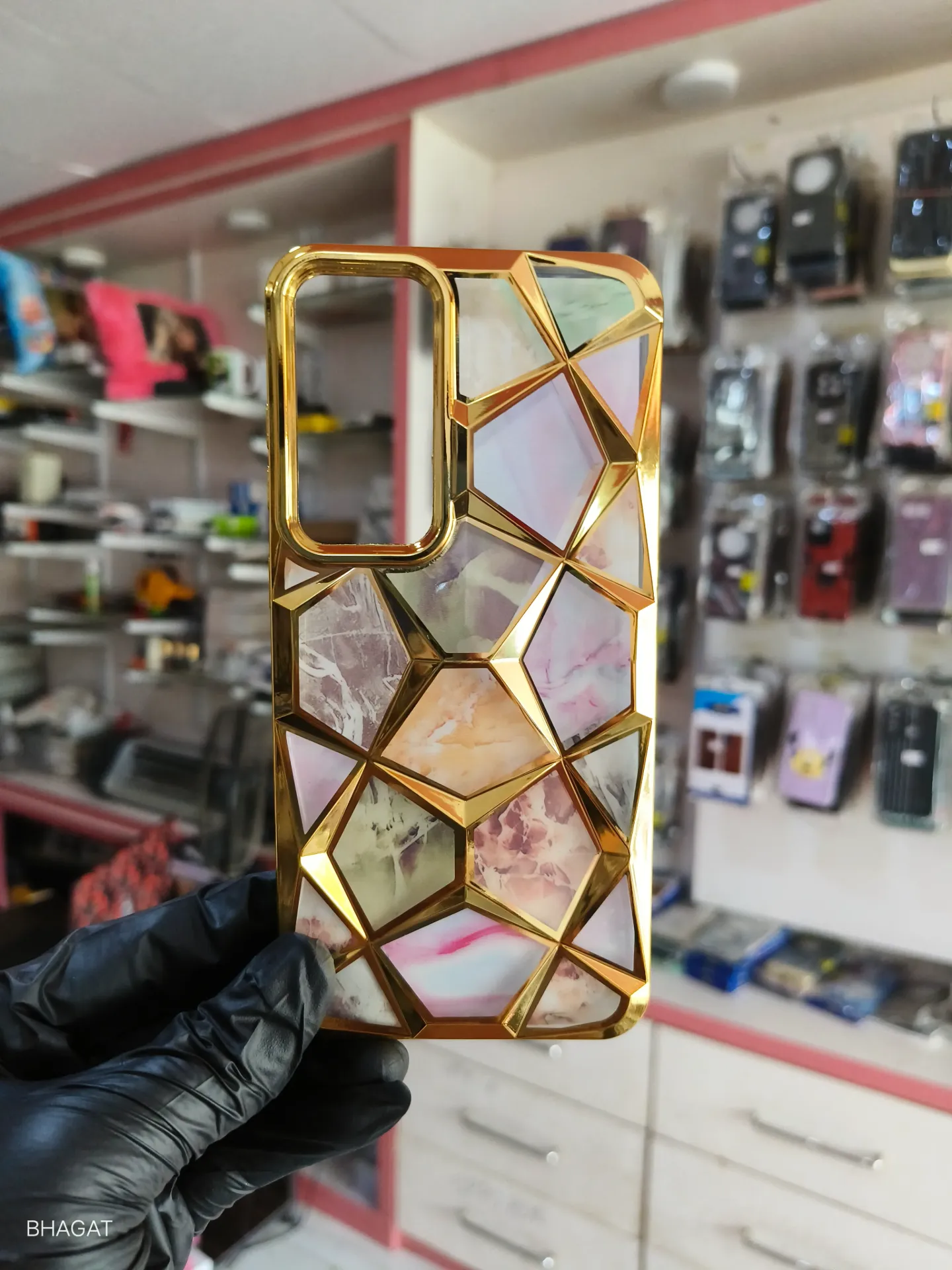 Dimond shape girlish case - S24 FE