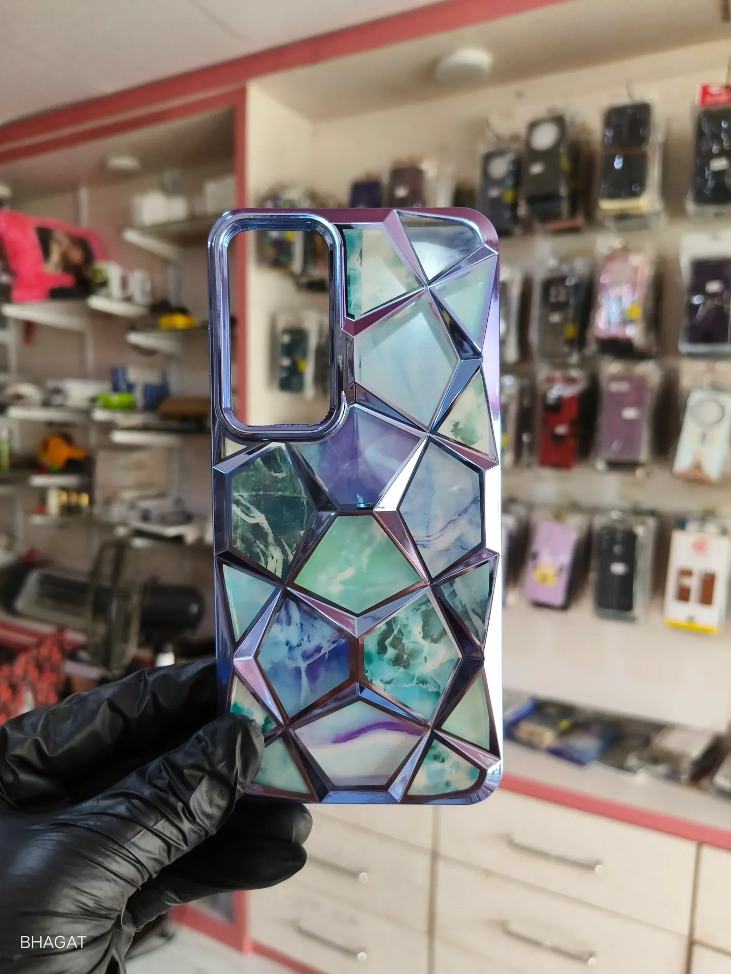 Dimond shape girlish case - S24 FE