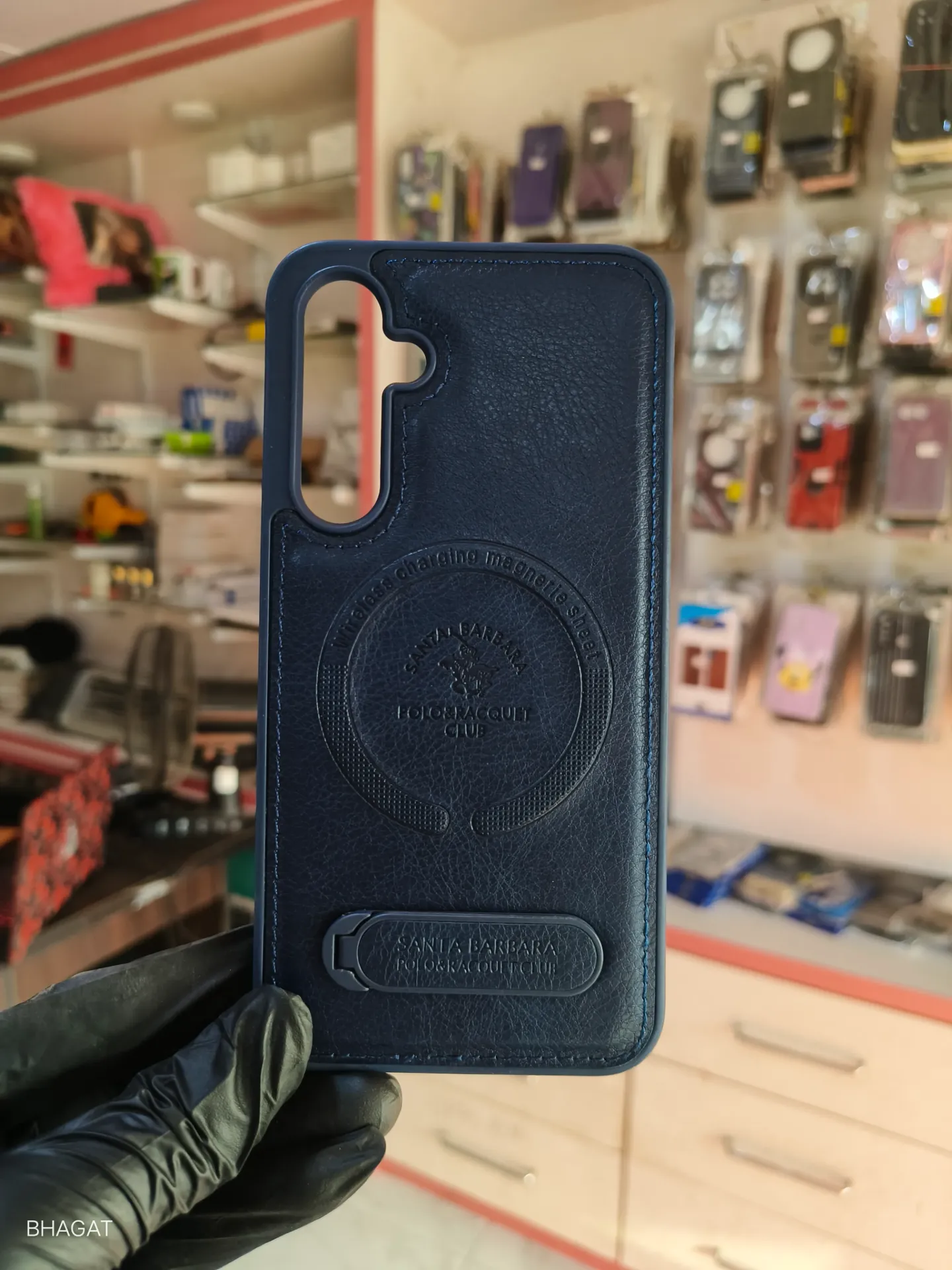 Santa Barbara Leather Case with stand - S23 FE