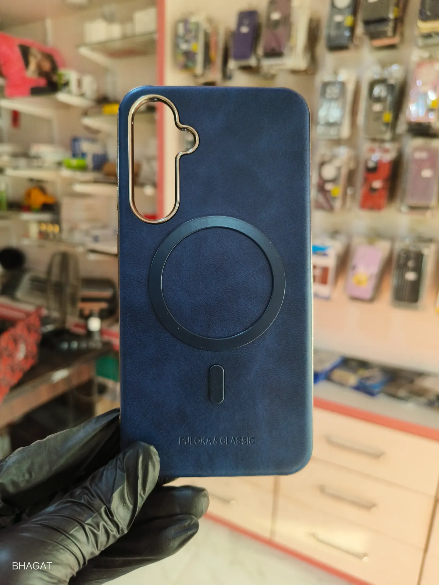 PULOKA Leather Case with magsafe - S23 FE