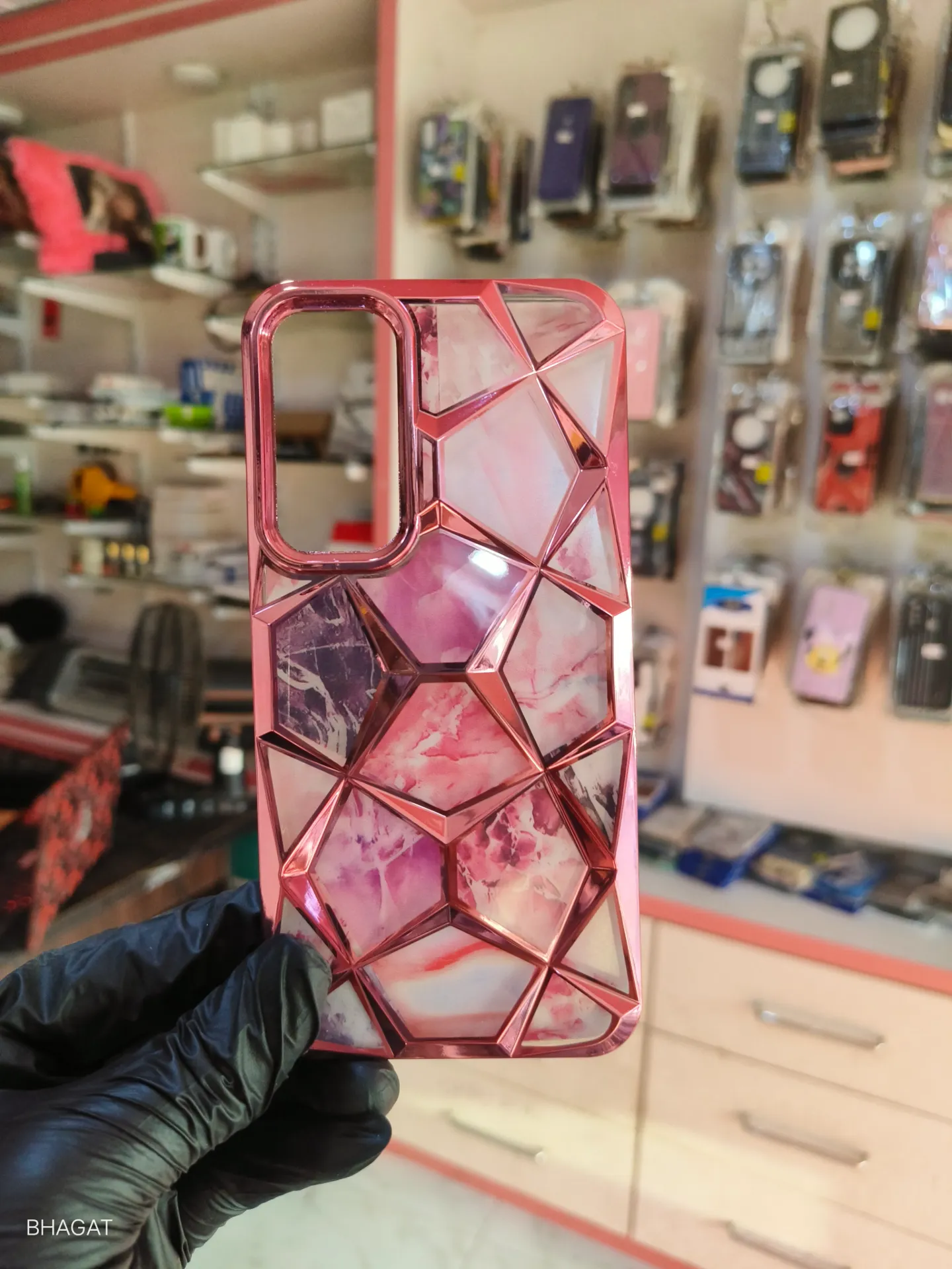 Dimond shape girlish case - S23 FE